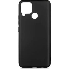 Plus Realme C15 ile Uyumlu Rubber Silikon Kılıf