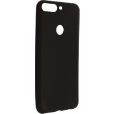 Plus Huawei Y7 2018 ile Uyumlu Rubber Silikon Kılıf