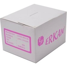 Erkan 5 mm Şeffaf Fine Ince Etiket Kılçığı (10.000 Adet)