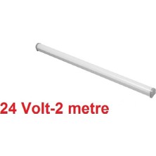 XQL Samsung 24 Volt Alüminyum LED Profil Çubuk LED Bar 6500 Kelvın Beyaz Renk (2 Metre boy)