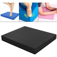 PZ Home 1pc Denge Pedi Rehabilitasyonu Kaymaz Yoga Mat Köpük Pedi Yoga Iç Mekan S Siyahı (Yurt Dışından)