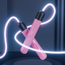PZ Home Halat Fitness Atlama Kapalı Açık Pembe Için Ayarlanabilir Hafif Atlama Ipi (Yurt Dışından)