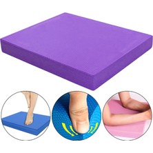 PZ Home 1pc Denge Pedi Rehabilitasyonu Kaymaz Yoga Mat Köpük Pedi Yoga Iç Mekan L Mor Için (Yurt Dışından)