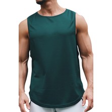 Bluu Bs Tank Top Kolsuz Sporcu Tshirt