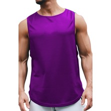 Bluu Bs Tank Top Kolsuz Sporcu Tshirt