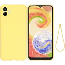 Cool-M Samsung Galaxy A04E Için 4g / F04 4g / M04 4g Yumuşak Silikon Telefon Kılıfı Anti-Çizelge Koruyucu Arka Kapak Kayış (Yurt Dışından)