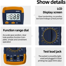 Dtools LCD Dijil Mulimr C Dc Volj Diyo Frknı Mulir Kım Uzzr Fonkiyonlu Ydınlık Krn (Yurt Dışından)