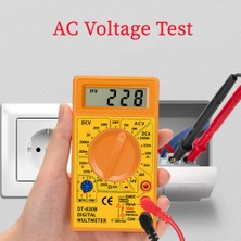 Dtools C/dc LCD Dijil Mulimr 750/1000 V Volmr Mprmr Ohm Yükk Güvnlik L Mr Dijil Mulimr (Yurt Dışından)