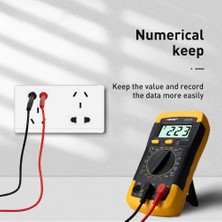 Dtools 80L LCD Dijil Mulimr Uzzr Fonkiyonlu C Dc Volj Diyo Frkn Mulir Kım Ydınlık Krn (Yurt Dışından)