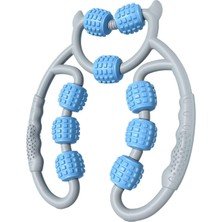 Baoblaze Masaj Silindir Taşınabilir Kas Gevşeme Silindiri 360 Derece 9 Tekerlek Derinliğinde (Yurt Dışından)