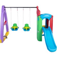 OSER DIŞ TİCARET Gemi Salıncaklı Bahçe Oyun Parkı Kaydıraklı İç Mekan Park Salıncaklı Kaydırak Modeli