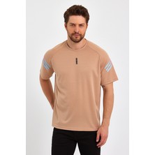 Genıus Store Erkek Spor Tişört Baskılı Fitness, Antrenman Fit