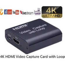 Bastore HDMI 4K Video Capture Ezcap USB Video Capture HDMI Kaydedici Yakalama Kartı