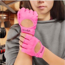 Boodun Kadın Pembe Fitness ve Yoga Eldiveni