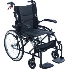 Römer R211 Gri Refakatçi Hafif Manuel Tekerlekli Sandalye