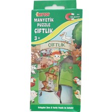 Diytoy 53 Parça Manyetik Çiftlik Puzzle Diytoy