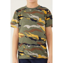 RolyPoly Military Camouflage Erkek Çocuk Bermuda Takım