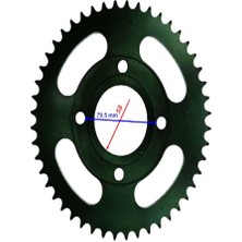 SVNMOTOR 125 Cg Model Arka Dişli 428-48T Iç 58 mm Ind Öm