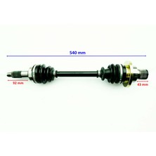 Mondial Atv Cf Arka Aks Sağ 540XKOMPLE 500CC Orj