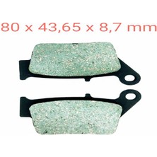 Yamaha Arka Fren Disk Balatası FA678 Gold Xmax 250 (2014-2016) Uyumlu