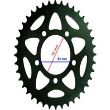 Racing Benelli TNT250TRK502ARKADİŞLİ 525-40T Iç 76X5 Del Ind Öm