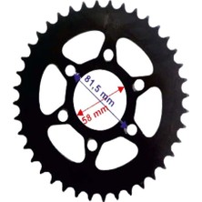 Bajaj Pulsar Ns 200 Arka Dişli 520-40T Iç 58 mm Öm