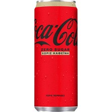 Coca Cola No Sugar No Caffeine Can 330 ml