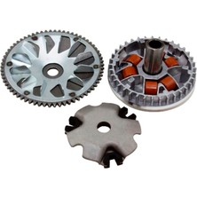 Honda Activa Uyumlu Ön Varyatör ve Volan Dişli Komple