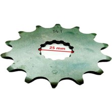 Yamaha Uyumlu R25 Mt-25 Ön Dişli 520-14T İç 25X13 Tırnak Öm