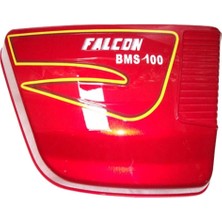 Bisan Falcon Bms 100 Yan Kapak Sağ Kırmızı