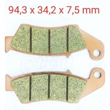 Honda Kawasaki Uyumlu Ön Fren Disk Balatası FA185 Honda Crf 125-250-400 Klx 250 Yamaha Yz 250-400-450