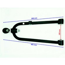 Mondial Atv 150 Vulcan Ön Salıncak Sol Üst Siyah Orj