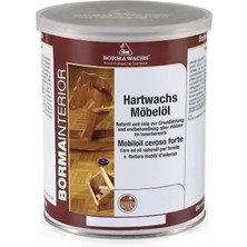 Borma Wachs Hardwax Furniture Oil - Yoğun Wax Içeren Mobilya Yağı (Natürel Efekt)