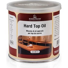 Borma Wachs Hard Top Oil - Masif Tezgah ve Kütük Mobilya Yağı