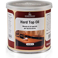 Borma Wachs Hard Top Oil - Masif Tezgah ve Kütük Mobilya Yağı