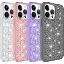 ZORE Apple iPhone 14 Pro Airbagli Parlak Tasarımlı Snow Kapak Kılıf