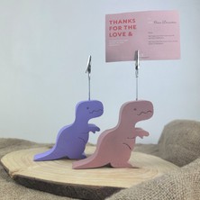 Oasis Decoration Tyrannosaurus Rex  Dinazorlar 2'li Not Tutucu Set