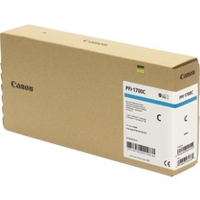 Canon PFI-1700 C (Cyan) Mavi Plotter Orijinal Mürekkep Kartuş 700 Ml. (0776C001)