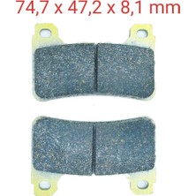 SEVEN KARDEŞLER Yamaha Ön Fren Disk Balatası FA390 Honda Vfr 800 - Uyumlu Yzf-R1 M1(2020)