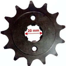 Honda Xl 200 Uyumlu Ön Dişli 520-13T Iç 20X2 Delikli Öm