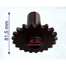 Atv Ön Dişli 428-20T Iç 20XUZUNLUK 81XTM Öm