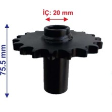 Atv Kanuni Ön Dişli 530-18T Iç 20XUZUNLUK 75,5xtm Öm
