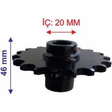 Atv Ön Dişli 520-18T Iç 20XUZUNLUK 46XM Öm