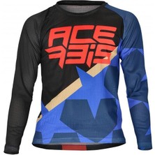 Acerbis Mx J-Wındy One Çocuk Jersey Mavi Siyah