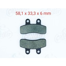 Rmg Ön Fren Disk Balatası FA448 Rmg Rapid 50 Lifan Lf 125 Italjet Pit Jet 50-125