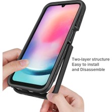 Cool-M Samsung Galaxy A24 4g Için 3'ü 1 Arada Telefon Kılıfı Pet Screen Koruyucu (Yurt Dışından)