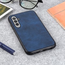 Cool-M Samsung Galaxy A24 4g Cowhide Doku Anti Drop Kapak Pc+Tpu+Pu Deri Telefon Kılıfı (Yurt Dışından)