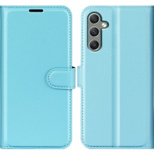 Cool-M Samsung Galaxy A24 Için 4g Pu Deri Cüzdan Kabuğu Litchi Doku Telefon Kılıfı Flip Stand Kapağı (Yurt Dışından)