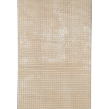Payidar Yıkanabilir Kaymaz Taban Elit Post Peluş Bej Kesme Yolluk Halı 80 x 100 cm