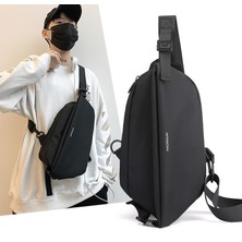 Bhdsk Trendy Erkek Çok Fonksiyonlu Gündelik Omuz Çantası (Yurt Dışından)